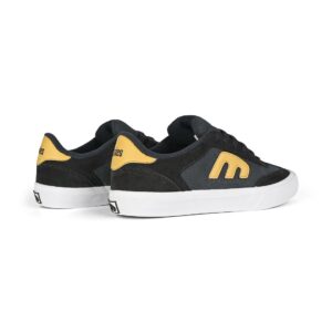 Etnies Lo Cut Vulc Skate Shoes - Navy/Yellow
