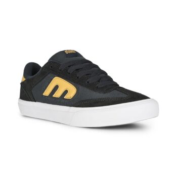 Etnies Lo Cut Vulc Skate Shoes - Navy/Yellow