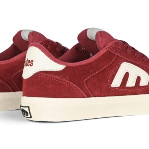 Etnies Lo Cut Vulc Skate Shoes - Red/White