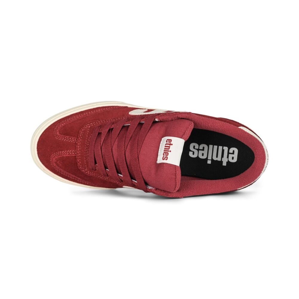 Etnies Lo Cut Vulc Skate Shoes - Red/White