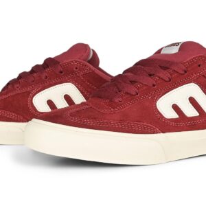 Etnies Lo Cut Vulc Skate Shoes - Red/White
