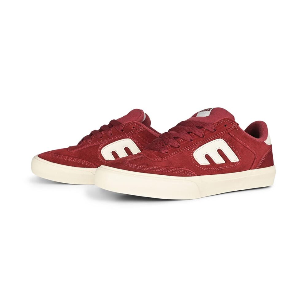 Etnies Lo Cut Vulc Skate Shoes - Red/White