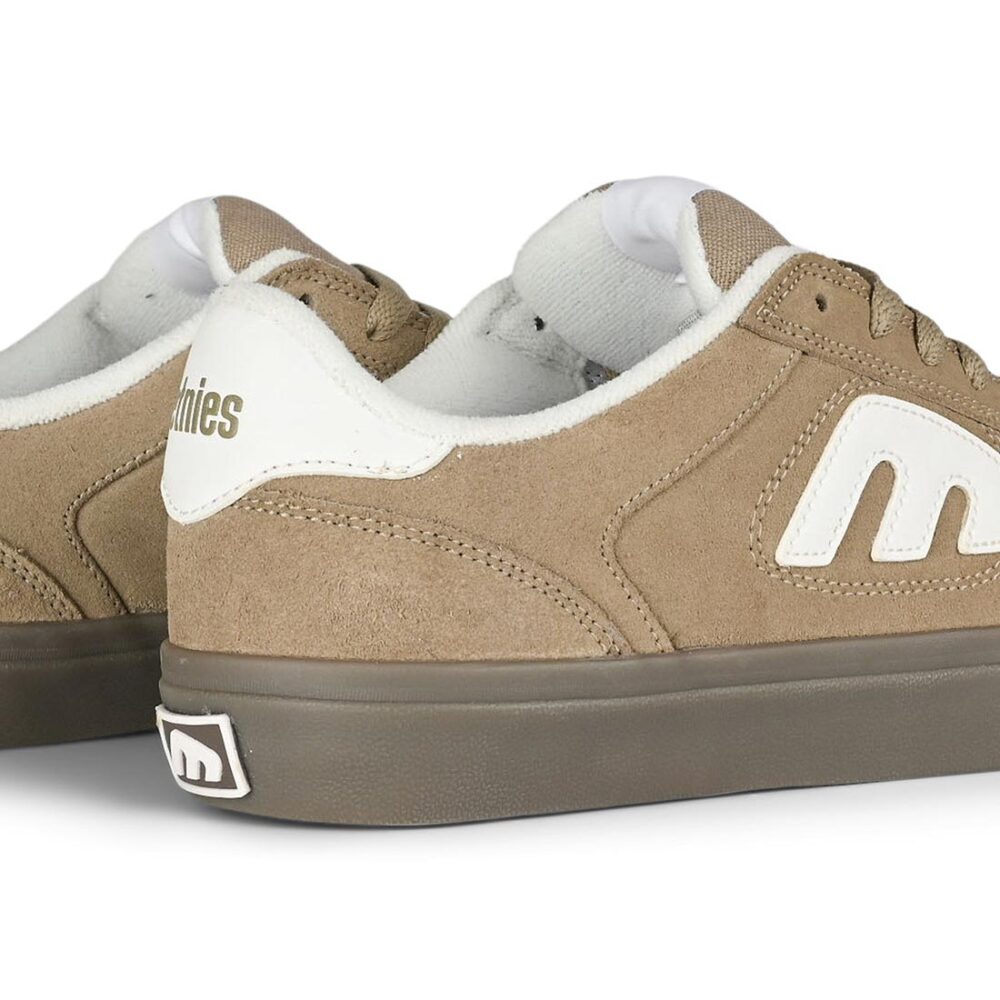Etnies Lo Cut Vulc Skate Shoes - Warm Grey