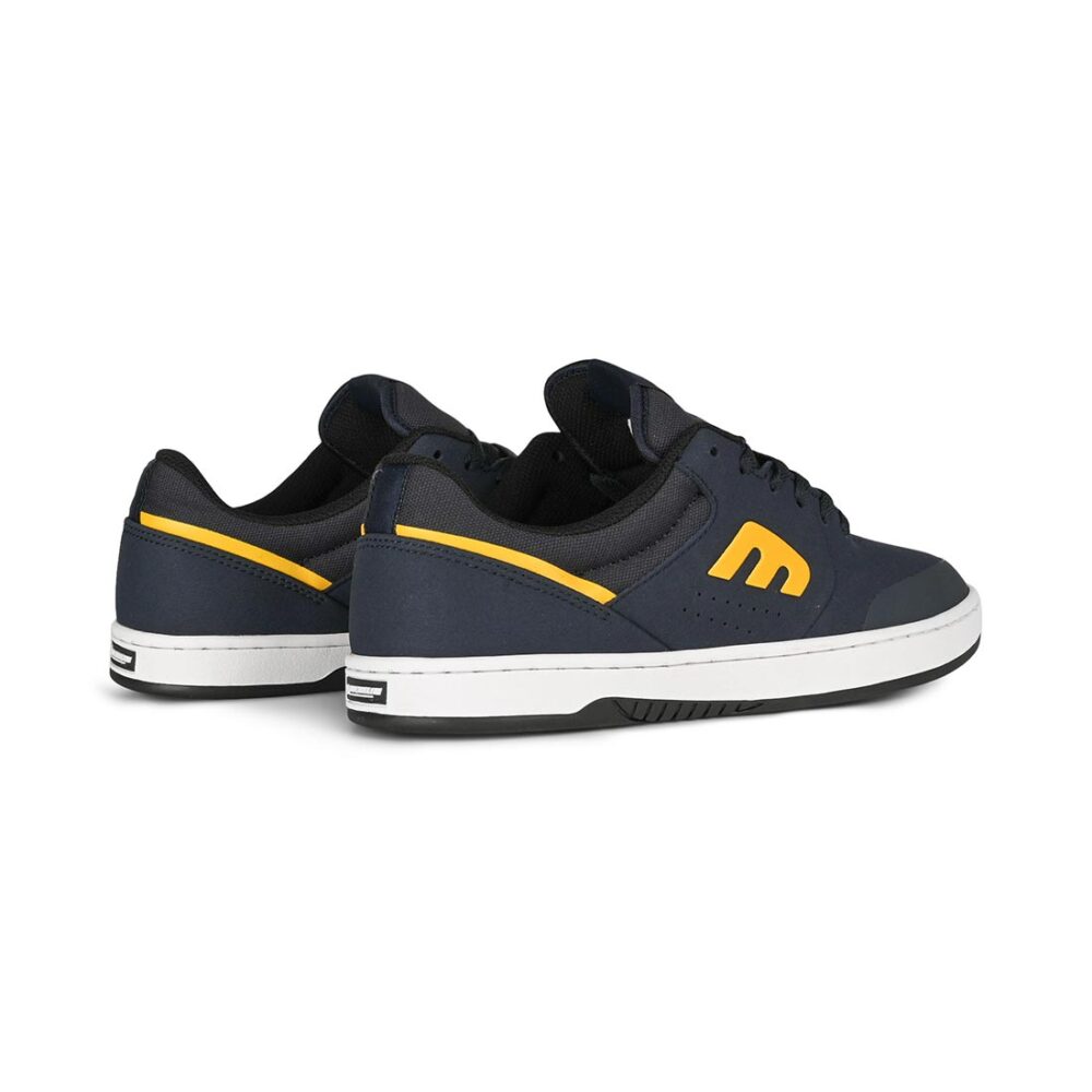 Etnies Marana Skate Shoes - Navy/Yellow