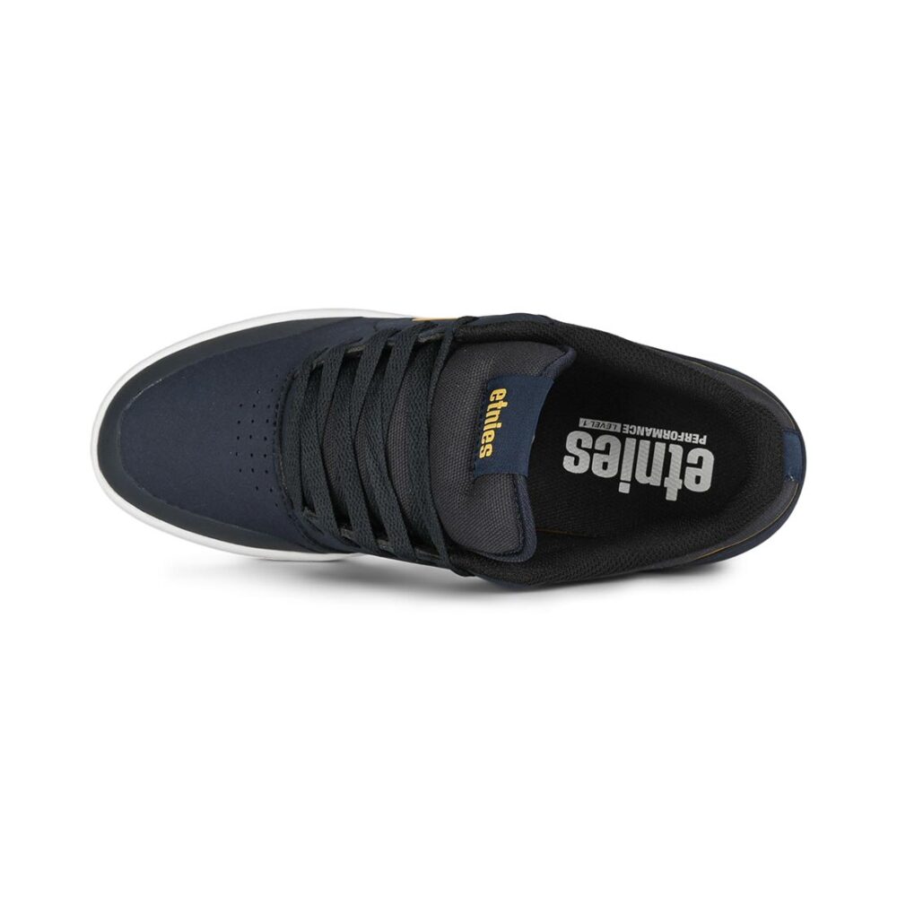 Etnies Marana Skate Shoes - Navy/Yellow