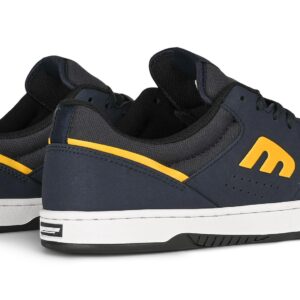 Etnies Marana Skate Shoes - Navy/Yellow