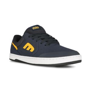 Etnies Marana Skate Shoes - Navy/Yellow