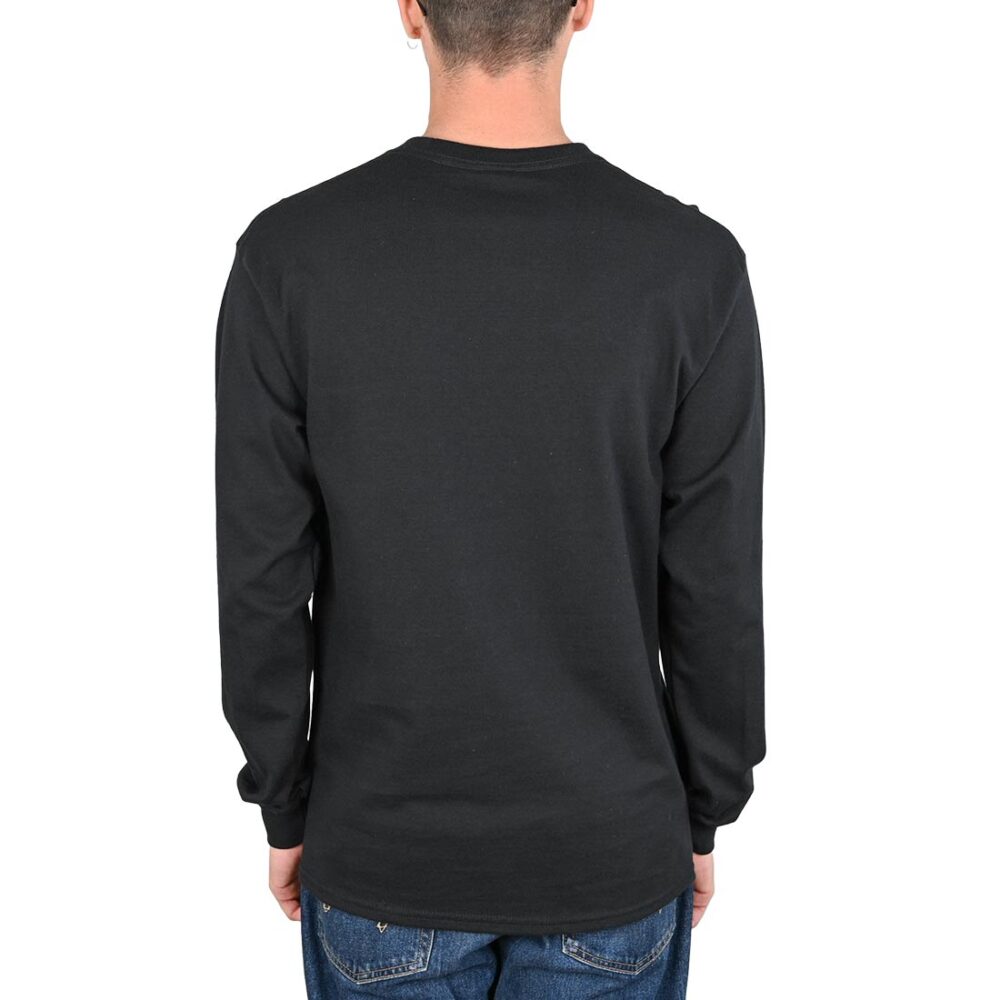 Etnies Wordmark L/S T-Shirt - Black/White