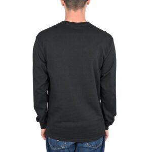 Etnies Wordmark L/S T-Shirt - Black/White