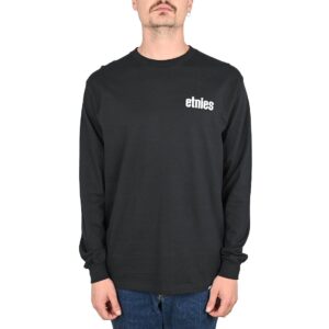 Etnies Wordmark L/S T-Shirt - Black/White