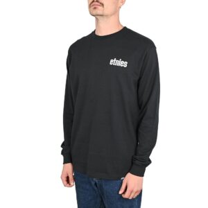 Etnies Wordmark L/S T-Shirt - Black/White