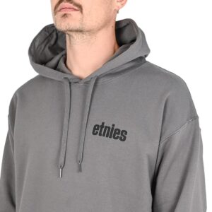 Etnies Wordmark Pullover Hoodie - Dark Grey/Black