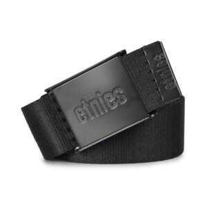 Etnies Wordmark Web Belt - Black/Black