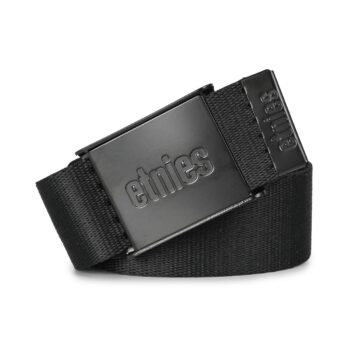 Etnies Wordmark Web Belt - Black/Black