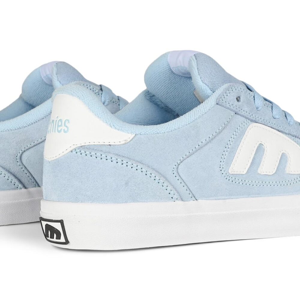 Etnies x Fos Lo Cut Vulc Skate Shoes - Light Blue