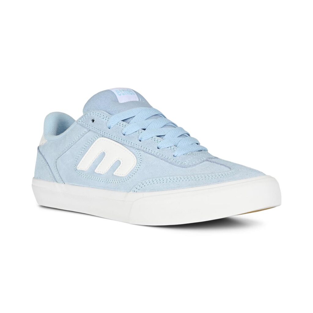 Etnies x Fos Lo Cut Vulc Skate Shoes - Light Blue