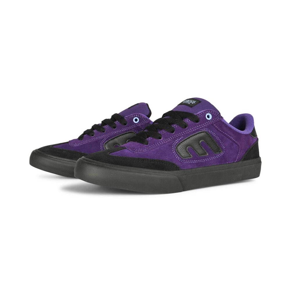 Etnies x Werka Lo Cut Vulc Skate Shoes - Purple