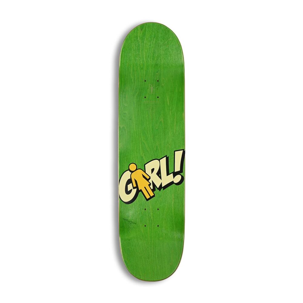 Girl Bannerot Blammo 8.5" Skateboard Deck - White
