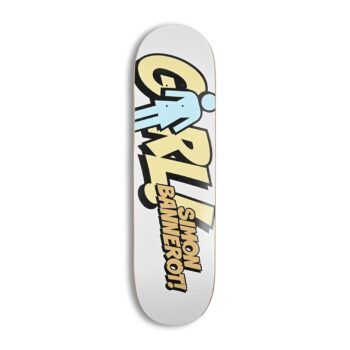 Girl Bannerot Blammo 8.5" Skateboard Deck - White (Copy)