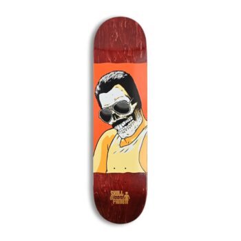 Girl Geering Skull of Fame 8.125" Skateboard Deck - Red (Copy)