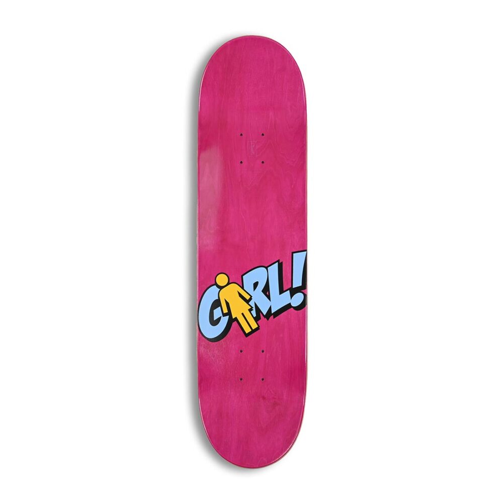 Girl Pacheco Blammo 8.375" Skateboard Deck - Yellow