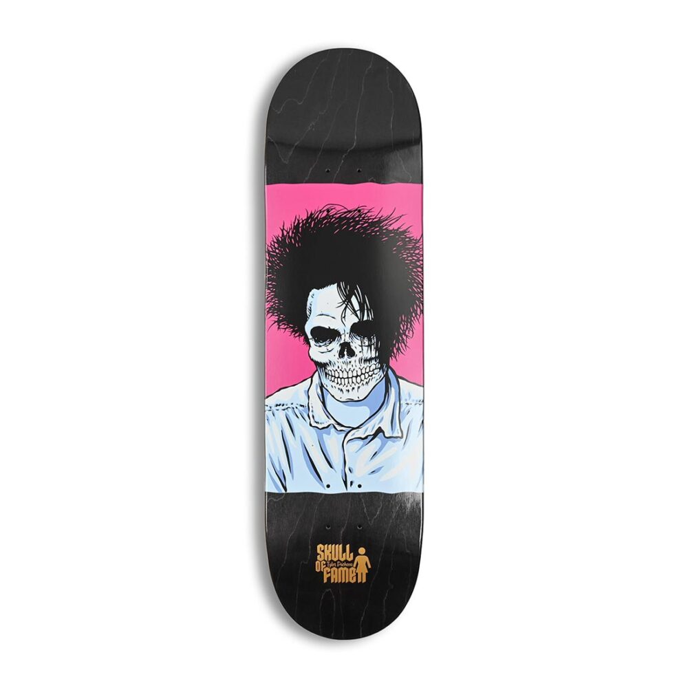 Girl Pacheco Skull of Fame 8.375" Skateboard Deck - Black