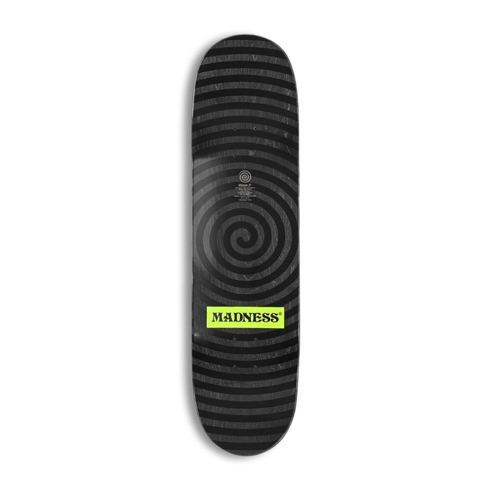Madness Son R7 8.5" Skateboard Deck - Black