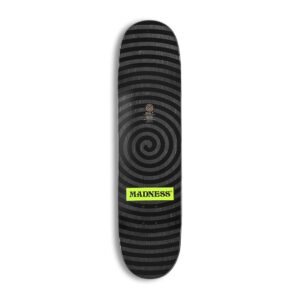 Madness Split R7 8.25" Skateboard Deck - Safety Yellow/Holographic