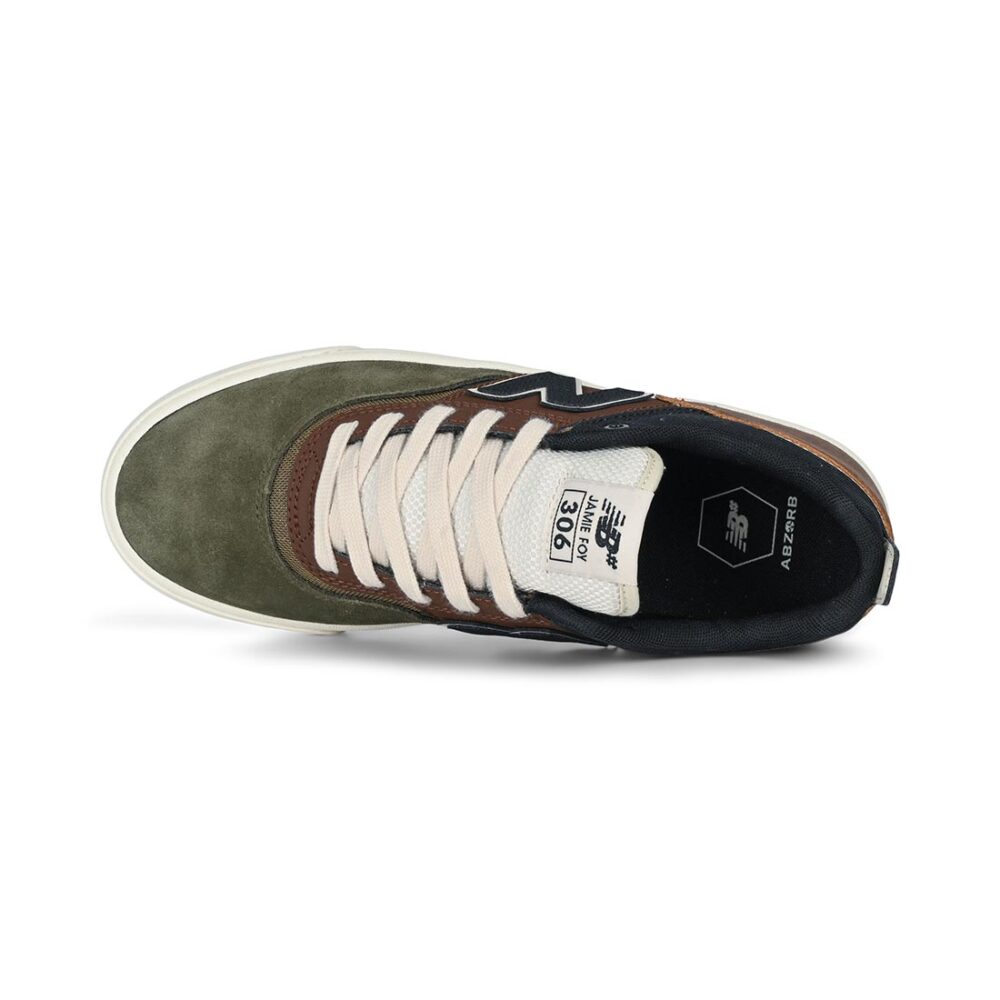 New Balance Numeric 306 Jamie Foy Skate Shoes - Pumpernickel/Black