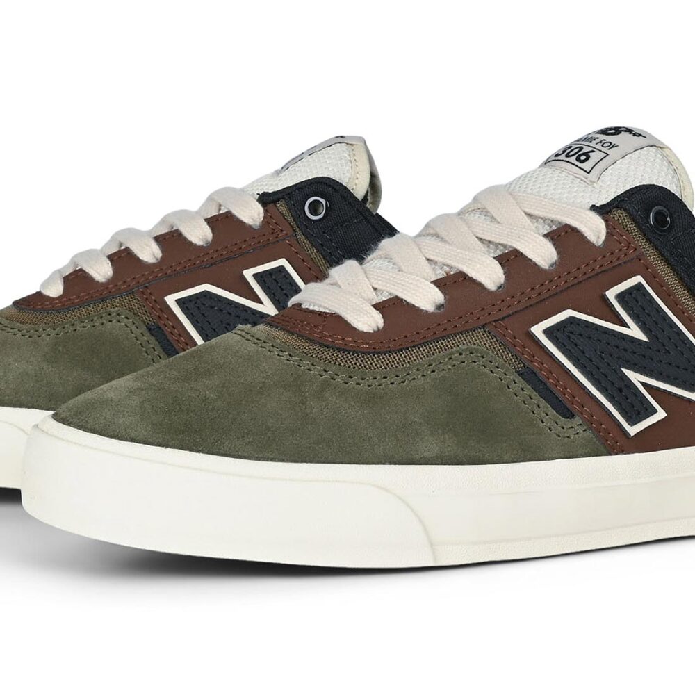 New Balance Numeric 306 Jamie Foy Skate Shoes - Pumpernickel/Black