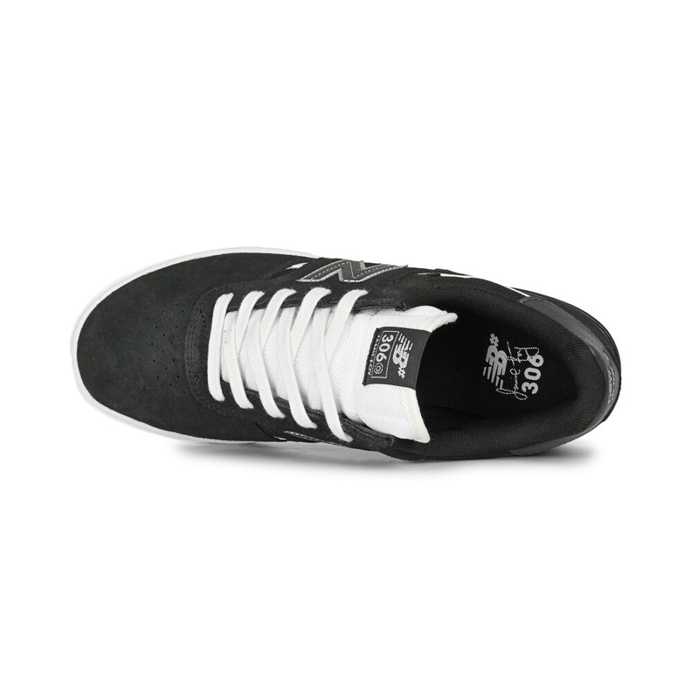 New Balance Numeric 306C Jamie Foy Skate Shoes - Black/White