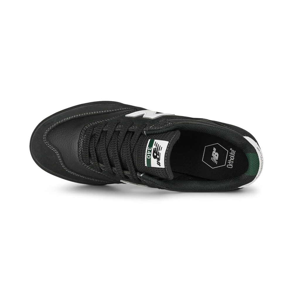 New Balance Numeric 340 Skate Shoes - Black/White