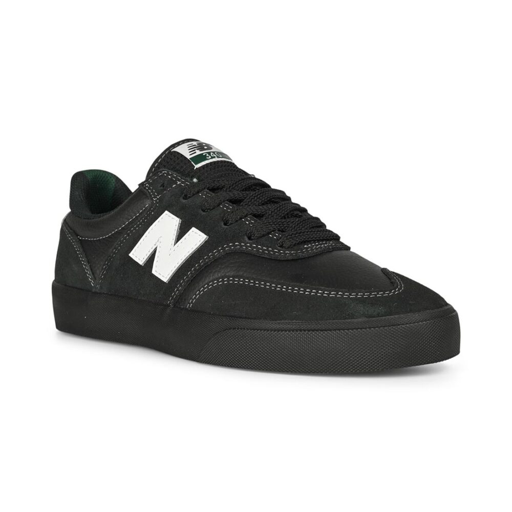 New Balance Numeric 340 Skate Shoes - Black/White