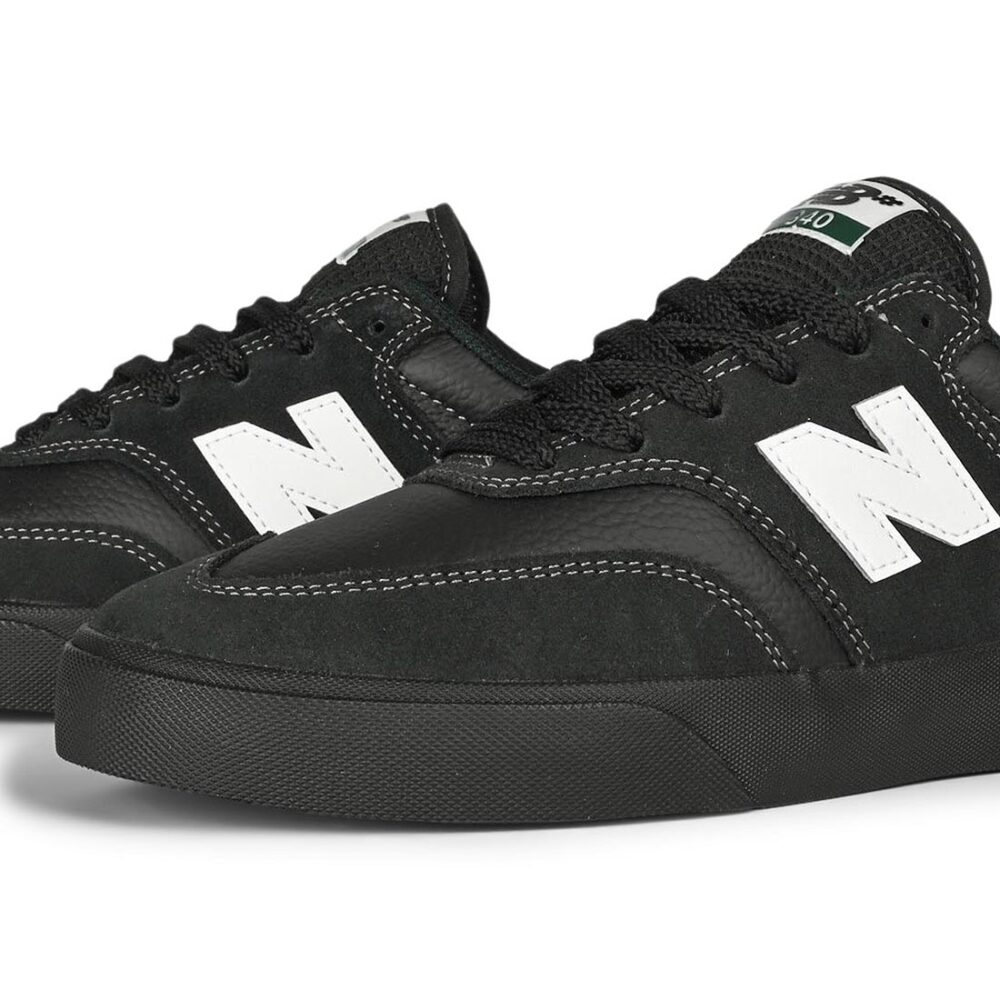 New Balance Numeric 340 Skate Shoes - Black/White