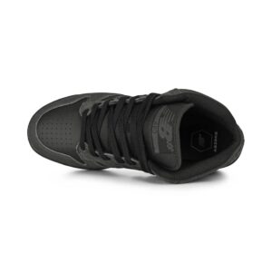 New Balance Numeric 480 High Skate Shoes - Black Cement/Black