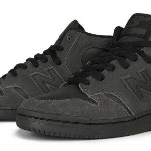New Balance Numeric 480 High Skate Shoes - Black Cement/Black
