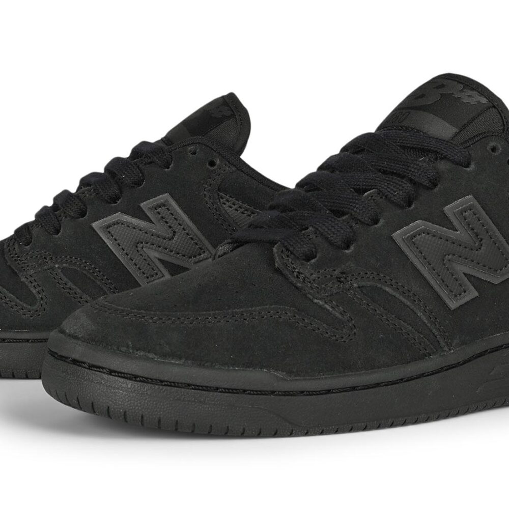 New Balance Numeric 480 Skate Shoes - Black/Black