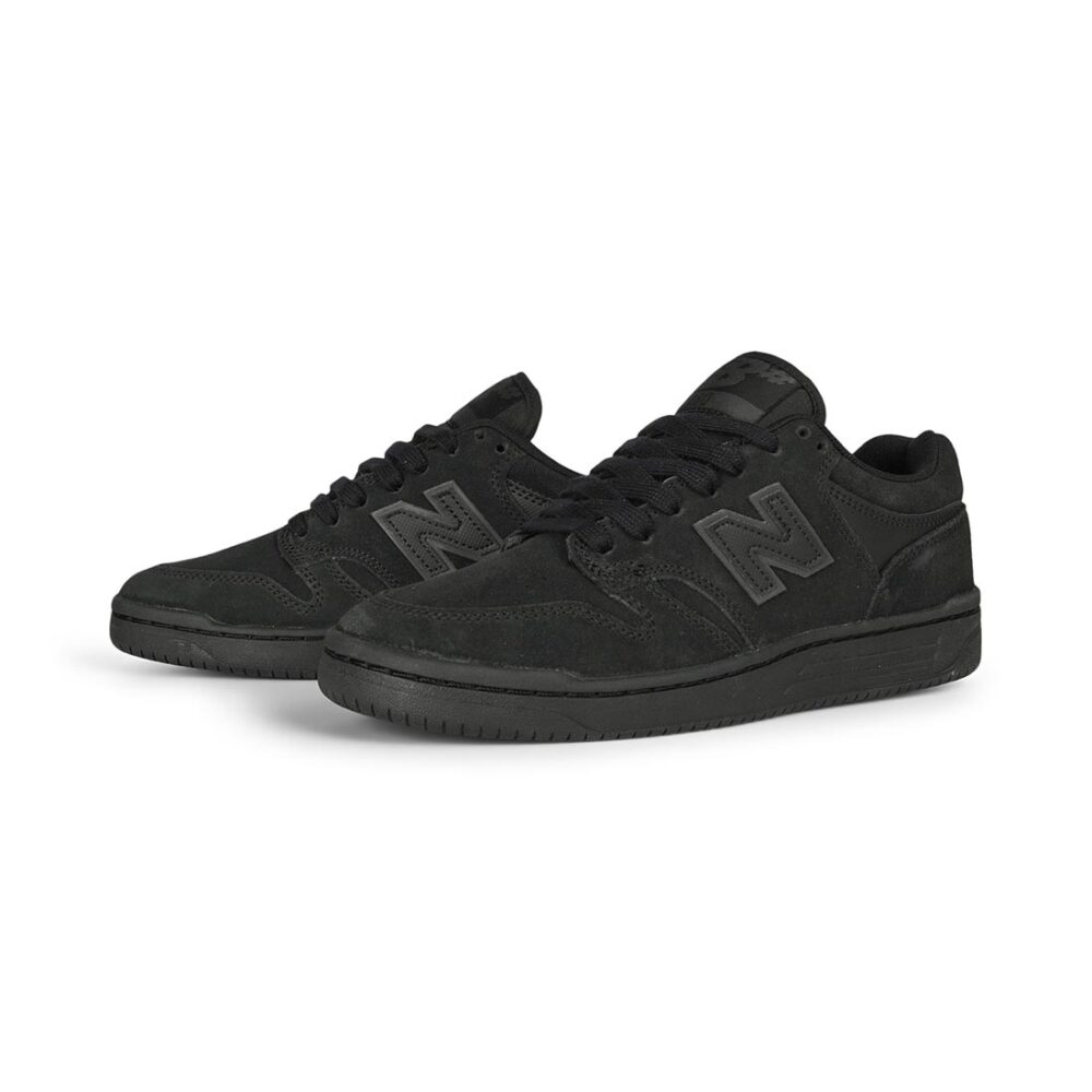 New Balance Numeric 480 Skate Shoes - Black/Black