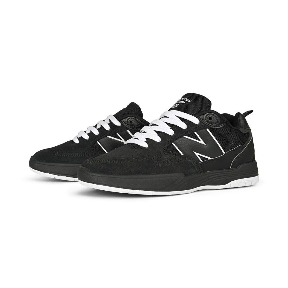 New Balance Numeric 808L Tiago Lemos Skate Shoes - Black/NB White