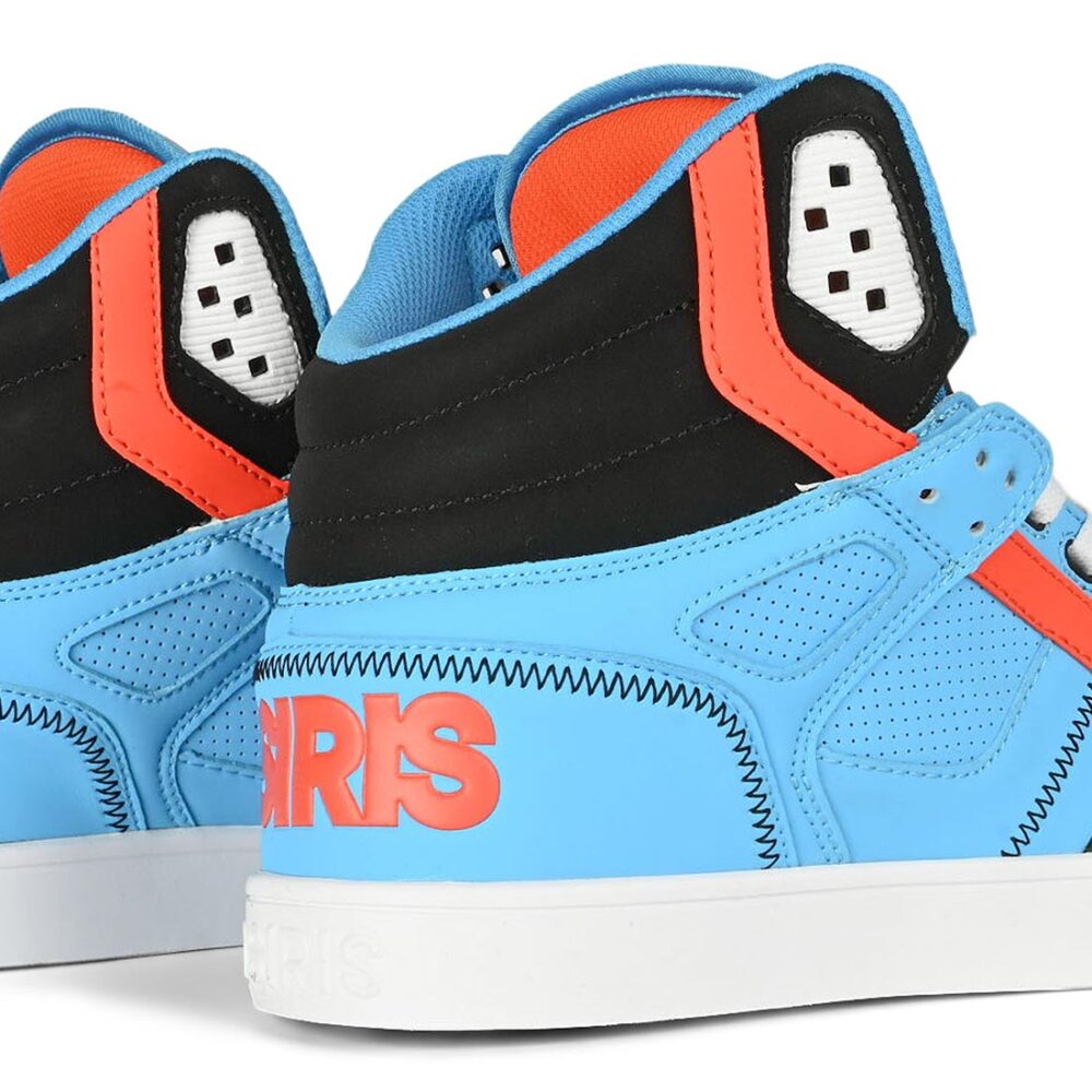 Osiris Clone High Top Shoes - Black/Blue/Orange