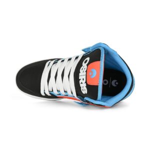 Osiris Clone High Top Shoes - Black/Blue/Orange