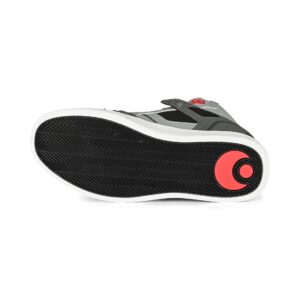 Osiris Clone High Top Shoes - Black/Grey/Red