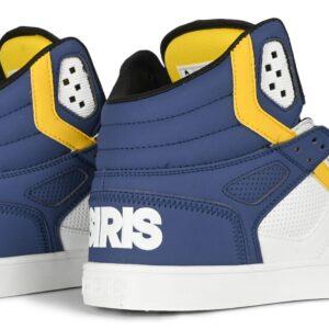 Osiris Clone High Top Shoes - White/Navy/Tan