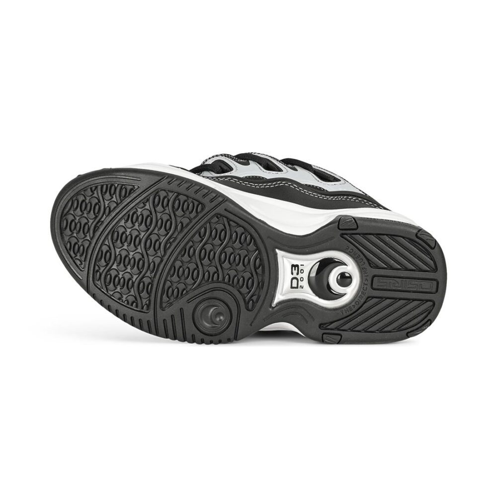 Osiris D3 2001 Skate Shoes - Black/White/Red