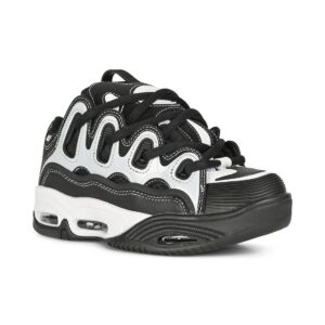 Osiris D3 2001 Skate Shoes - Black/White/Red