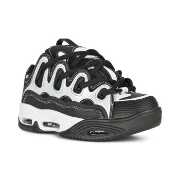 Osiris D3 2001 Skate Shoes - Black/White/Red