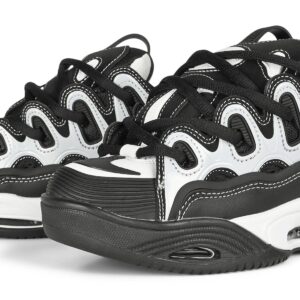 Osiris D3 2001 Skate Shoes - Black/White/Red