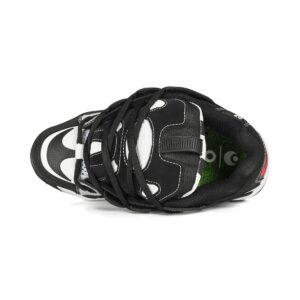 Osiris D3 2001 Skate Shoes - Black/White/Red