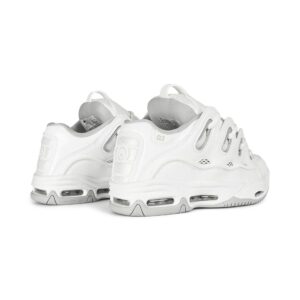 Osiris D3 2001 Skate Shoes - White/Grey/White