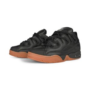 Osiris D3 E Skate Shoes - Black/Black/Gum